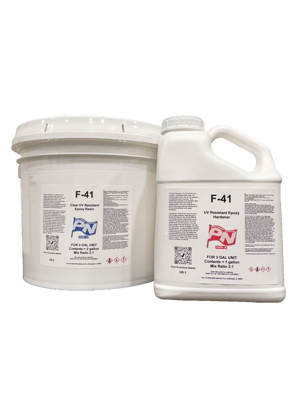 Polymer Nation F-41 Clear UV Resistant Epoxy