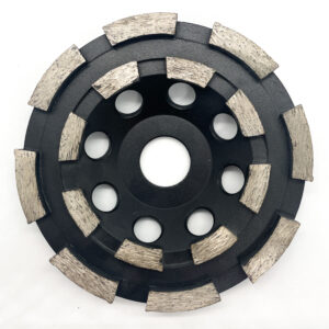 4.5" Double Row Cup Wheel 30 Grit Medium Bond Non-Threaded