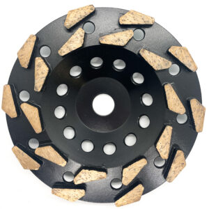 7" Fast Prep Cup Wheel 20 Grit Soft Bond Non Threaded