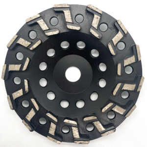 7" Z Segment Cup Wheel 20 Grit Medium Bond