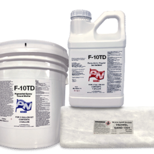 Polymer Nation F-10 TD Pigmented Epoxy Trowel Mortar