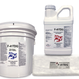 Polymer Nation F-41 TDQ Clear UV Resistant Epoxy Quartz Trowel Down