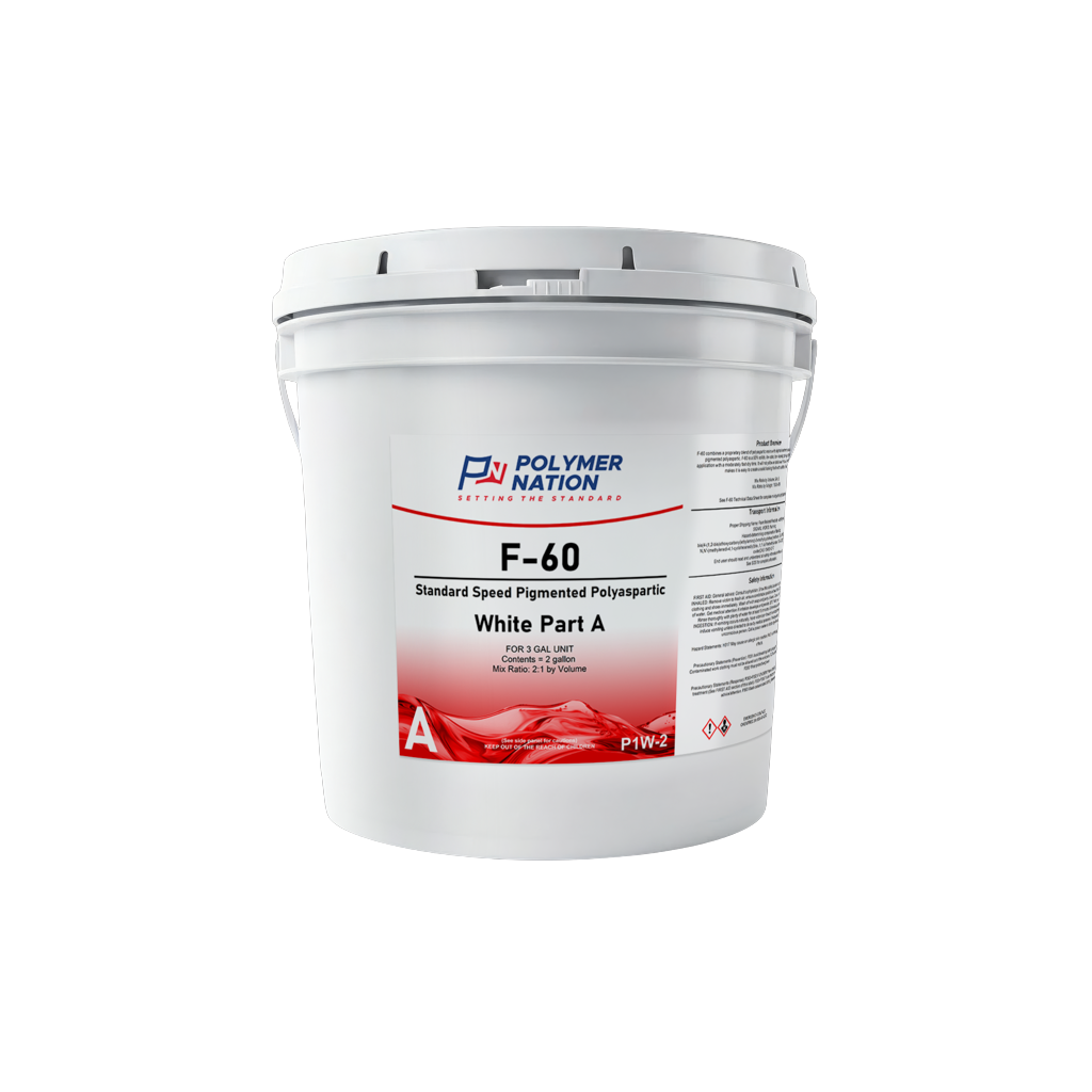 Polymer Nation F-60 Slow Speed 93% Solids Pigmented Polyaspartic - Image 2
