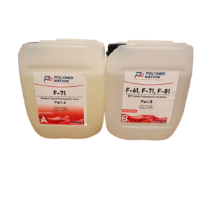 Polymer Nation F-71 Medium Speed Clear Polyaspartic