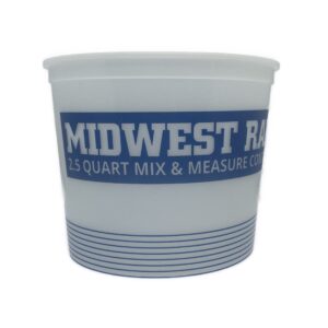 2-1/2 Quart Mixing Containers