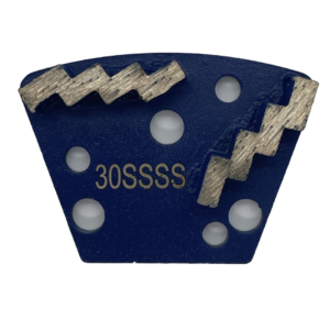 30 Grit Extra Soft Zig Zag Segment - 15MM