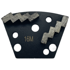 16 Grit Medium Bond Zig Zag Segment - 15MM