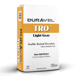 Duravel, traffic rated overlay, concrete overlay, concrete